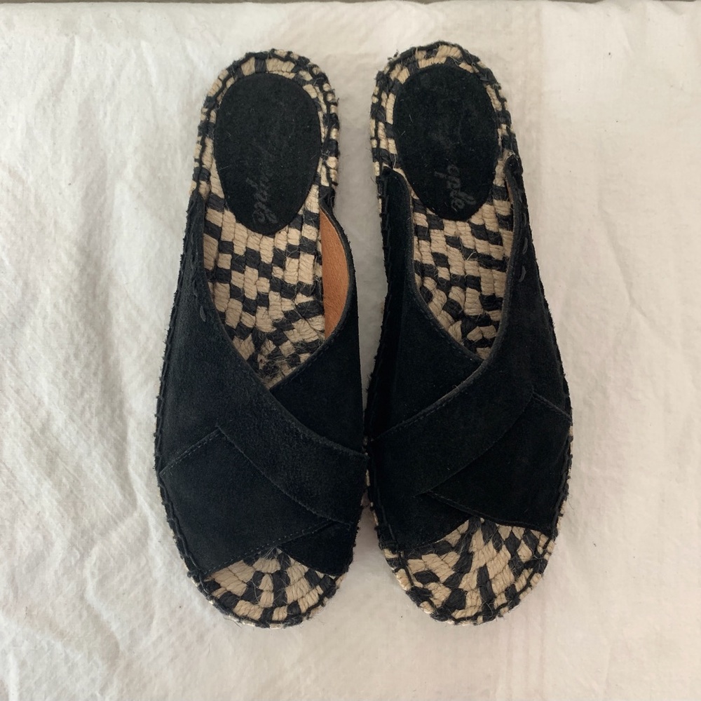 Free People Tuscan Slip On Espadrille Size 36 - Picture 3 of 12
